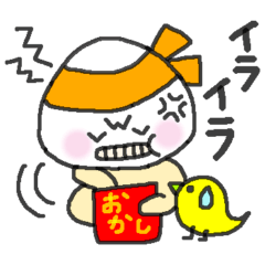 [LINEスタンプ] ハチマキクラゲちゃんスタンプ④オノマトペ