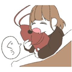 [LINEスタンプ] えびが降ってるな