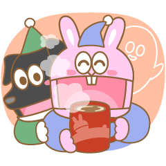 [LINEスタンプ] ピョンちゃん(Good Night)