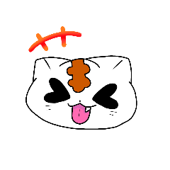 [LINEスタンプ] Happy Ori-cyara ＆ cats inEnglish