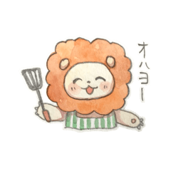 [LINEスタンプ] なかよし動物さん