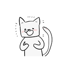 [LINEスタンプ] ねこへび