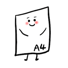 [LINEスタンプ] A4さん