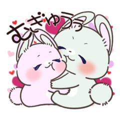 [LINEスタンプ] Love♡Rabbit