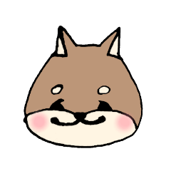 [LINEスタンプ] しばいぬのさくちゃん、ほのぼの日常