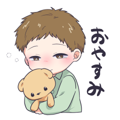 [LINEスタンプ] 4人の男の子