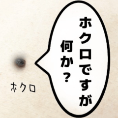 [LINEスタンプ] ほくろのきもち