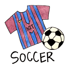 [LINEスタンプ] nit soccer ob