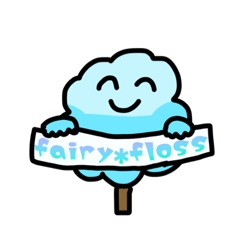 [LINEスタンプ] 「fairy❅floss」スタンプ