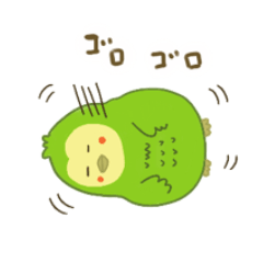 [LINEスタンプ] やる気のないカカポと珍獣たち