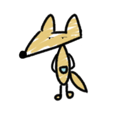 [LINEスタンプ] きつねず