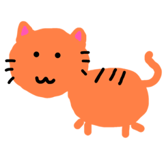 [LINEスタンプ] 虎ネコの日常