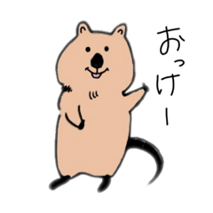 [LINEスタンプ] クォッカちゃんのお返事