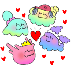 [LINEスタンプ] トロピカルモンスターズ