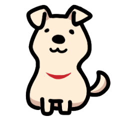[LINEスタンプ] らぶしばわんこ きなこ