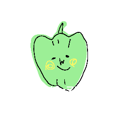 [LINEスタンプ] ピーマンfriends