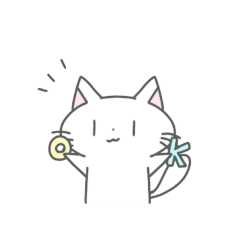 [LINEスタンプ] シンプルかわいい  ねこのスタンプ