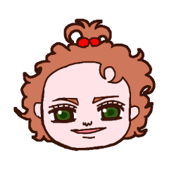 [LINEスタンプ] かわいいおんなのこRosanna