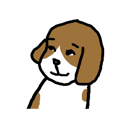 [LINEスタンプ] いぬ顔