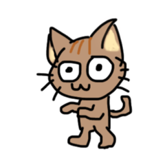 [LINEスタンプ] ねここです