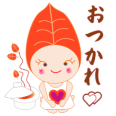 [LINEスタンプ] 紅レンジャー 日常使い編 茶葉レンジャー