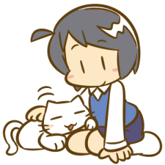 [LINEスタンプ] しいちゃんとみゃーご＆ちゅーた