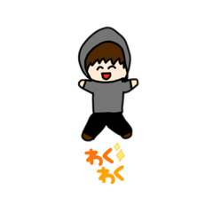 [LINEスタンプ] パーカーさんLINEスタンプ第一弾！