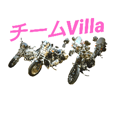 [LINEスタンプ] チームVillaスタンプ001