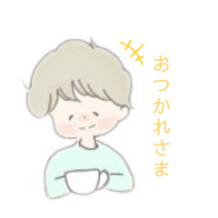 [LINEスタンプ] suyaのゆるふわ男子