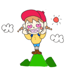 [LINEスタンプ] 山歩きスタンプ