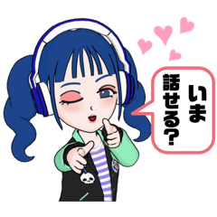 [LINEスタンプ] 女子の日常会話挨拶