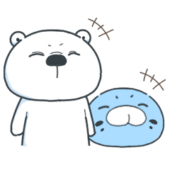 [LINEスタンプ] 【ライン日】WHITEBEAR＆WORLDWIDE