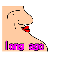 [LINEスタンプ] long agoな人のスタンプ