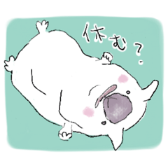 [LINEスタンプ] ウォンバットの休み明け