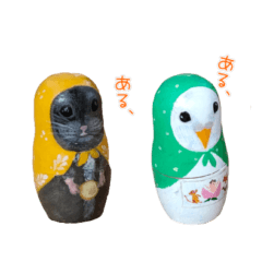 [LINEスタンプ] クロクマハムスターと仲間たち