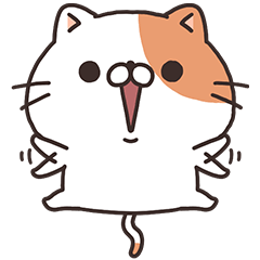 [LINEスタンプ] 猫まんま。