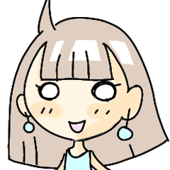 [LINEスタンプ] ど天然ゆみの日常 二日目