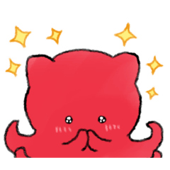 [LINEスタンプ] たこねこ1