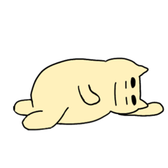 [LINEスタンプ] ねこのどんべえ