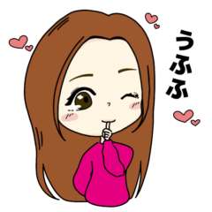 [LINEスタンプ] “ りかさん “