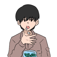 [LINEスタンプ] マシュ男スタンプ