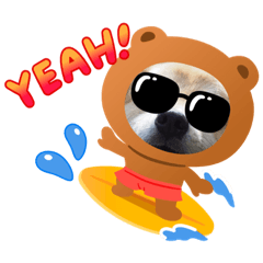 [LINEスタンプ] 面白くて可愛いいぬ