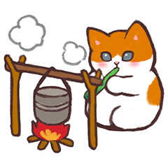 [LINEスタンプ] 猫のアウトドア・旅行スタンプ