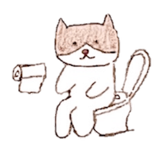 [LINEスタンプ] もちとお友達