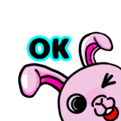 [LINEスタンプ] うさぎのらんびスタンプ 2