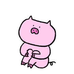 [LINEスタンプ] ぶぅのつぶやき