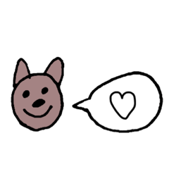 [LINEスタンプ] かわいいdogg