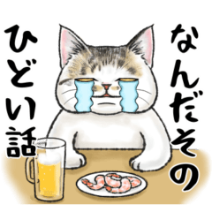 [LINEスタンプ] 意外と使える！？悪事回避用猫スタンプ！！