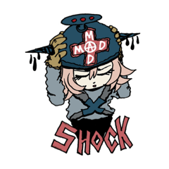 [LINEスタンプ] 悪魔的 ブン ブン ヘッド