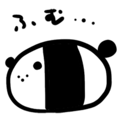 [LINEスタンプ] パンダ寿司（母ちゃんの愛情おにぎり）